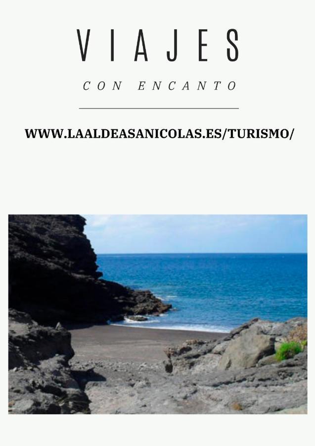 Apartamento Canarias San Nicolas Bagian luar foto
